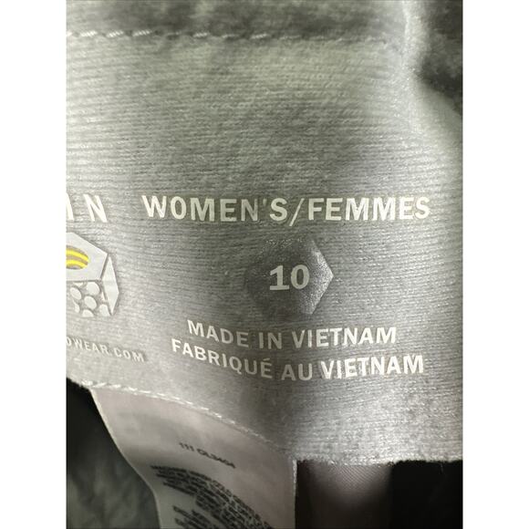 Mountain Hardware Hiking Shorts Womens 10 Inseam 10 Outdoor Gray‎ Belted - Picture 8 of 8